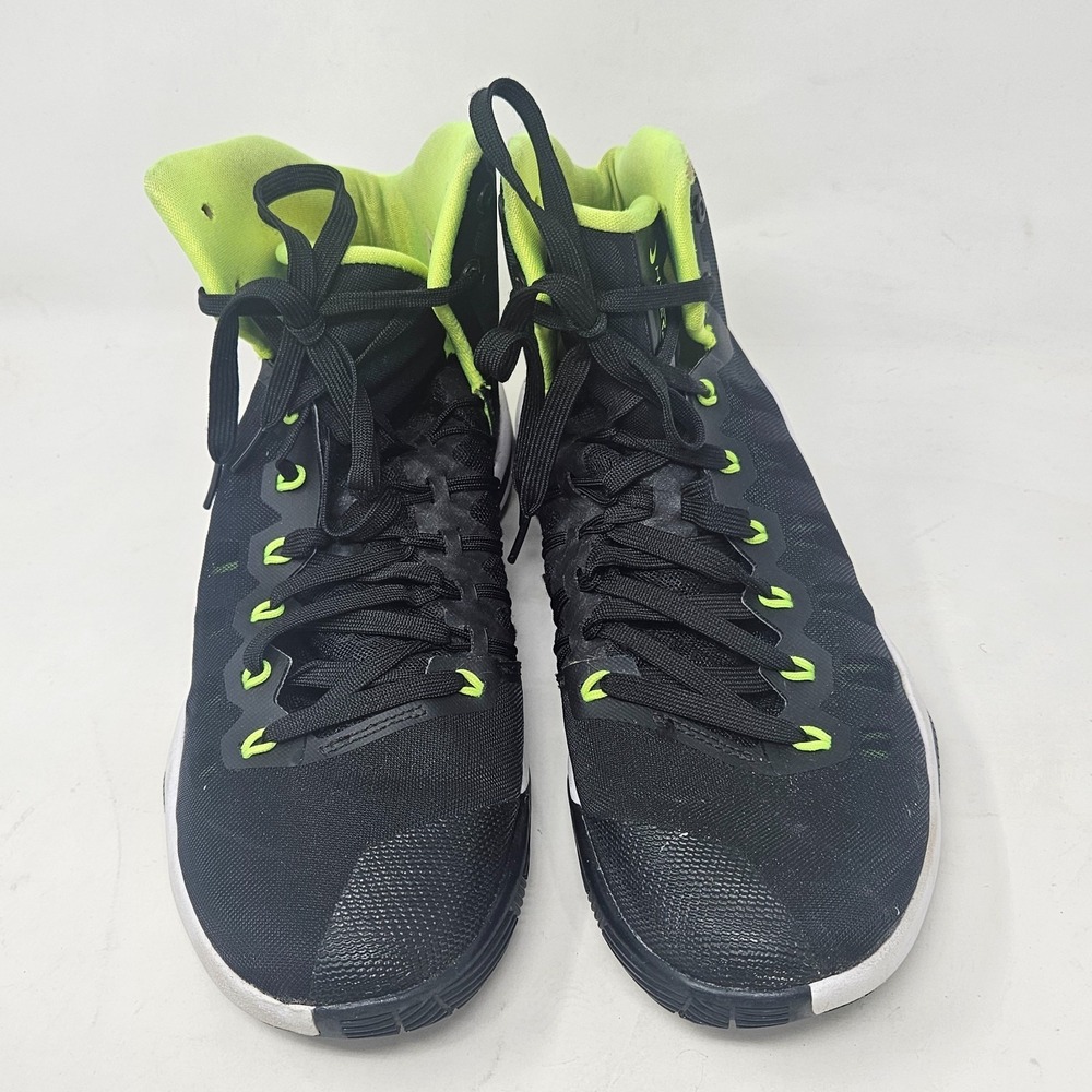 Nike Men's Zoom Hyperdunk 2016 Basketball Shoes Black Green Size 8.5 844359-007 - Picture 2 of 11